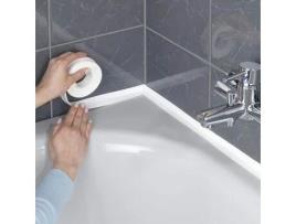 Rolo de Juntas Adesivas - SHOP-STORY - Espessura 2,2cm - Comprimento 3,2m - Cor Branco SHOP-STORY