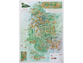 Livro Rock Climbs Peak District Scratch Print de Maps International (Inglês)