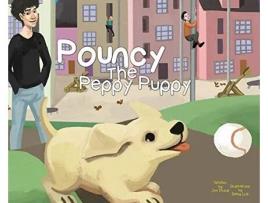 Livro Pouncy the Peppy Puppy de Jon Young (Inglês)