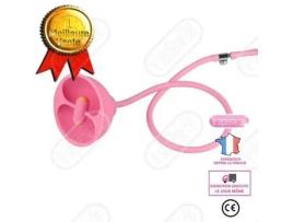 LSC® Massageador de mama manual vibratório ventosa a vácuo para mulheres rosa LE SEPTIÈME CIEL