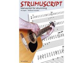 Livro Strumuscript Manuscript for Strumming Guitar de Gareth Evans (Inglês)