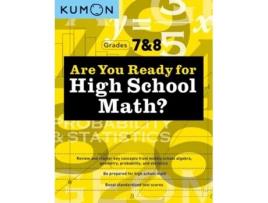 Livro Kumon Are You Ready for High School Math? de Kumon Publishing e Jason Wang (Inglês)