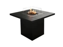 Lareira SQUARE + TABLE TOP + COVER EU PLANIKA 79,7x90x90cm