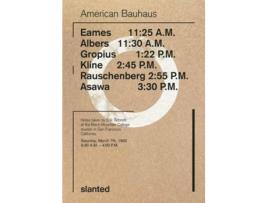 Livro American Bauhaus de Erik Schmitt (Inglês)