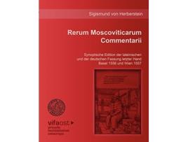 Livro Rerum Moscoviticarum Commentarii German Edition de Sigismund Von Herberstein (Alemão)