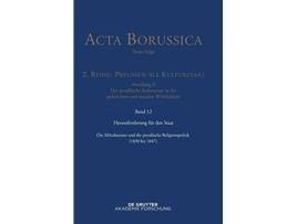 Livro Herausforderung für den Staat Acta Borussica 12 German Edition de Christina Rathgeber (Alemão)