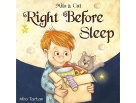 Livro Right Before Sleep Milo and Cat de Miro Tartan (Inglês)