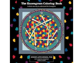 Livro The Enneagram Coloring Book de Ginger LapidBogda PhD (Inglês)