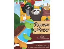 Livro Scooter and Rocky de Scott Shimada (Inglês)