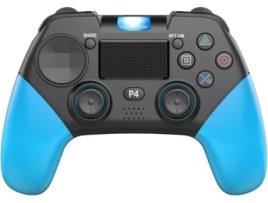 Controlador de Jogos Sem Fio para Playstation 4 Android e Pc Gamepad Bluetooth Vibração Dupla Bateria de Lítio Recarregável 1000Mah OVEGNA P01