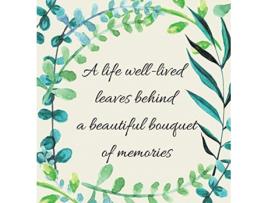 Livro In Loving Memory Condolence Book Hardback cover de Lulu And Bell (Inglês - Capa Dura)