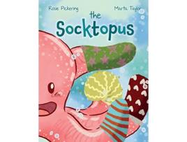 Livro The Socktopus de Rosie Pickering (Inglês)
