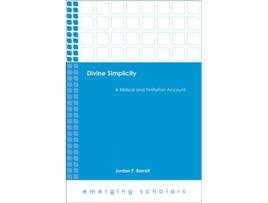Livro Divine Simplicity de Jordan P Barrett (Inglês - Capa Dura)