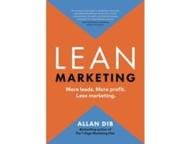 Livro Lean Marketing de Allan Dib (Inglês - Capa Dura)
