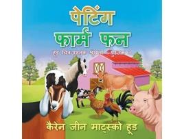 Livro Petting Farm Fun Translated Hindi de Karen Jean Matsko Hood (Hindi)