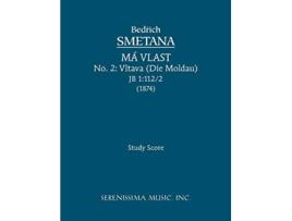 Livro Vltava Die Moldau JB 11122 Study score de Bedrich Smetana (Inglês)