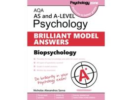 Livro AQA Psychology BRILLIANT MODEL ANSWERS Biopsychology AS and Alevel de Mr Nicholas Alexandros Savva (Inglês)