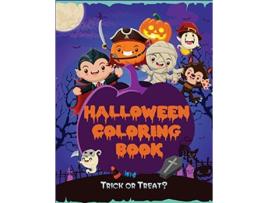 Livro Halloween Coloring Book Kids Coloring Books de Blue Wave Press (Inglês)