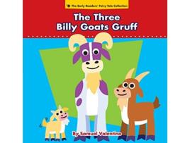 Livro The Three Billy Goats Gruff de Samuel Valentino (Inglês)