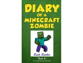 Livro Diary of a Minecraft Zombie Book 6 Zombie Goes to Camp 6 de Zack Zombie (Inglês)