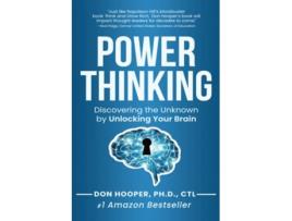 Livro Power Thinking Discovering the Unknown by Unlocking Your Brain de Dr Don Hooper (Inglês)
