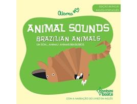 Livro Animal Sounds - Brazilian Animals - Edição Bilíngue Inglês/Português de Aloma (Português)