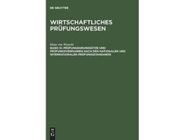 Livro Prufungsgrundsatze Und Prufungsverfahren Nach Den Nationalen Und Internationalen Prufungsstandards German Edition de Klaus Von Wysocki (Alemão - Capa Dura)