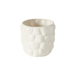 Vaso de flores shelbie cerâmica 15x16cm marca boltze