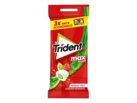 Pastilhas Trident Elásticas Max Splash Strawberry Maxi Pack 66g