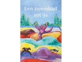Livro Een zwembad vol ijs de Ineke Van Leeuwen (Holandês - Capa Dura)