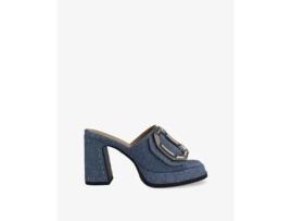 Sandálias de Mulher NOA HARMON Tacon Gloria Pele Azul (36)