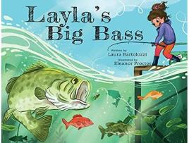 Livro Laylas Big Bass de Laura Bartolozzi (Inglês)
