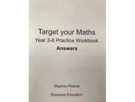 Livro Target your Maths Year 3-6 Practice Workbook Answers de Stephen Pearce (Inglês)