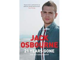 Livro 21 Years Gone de Jack Osbourne (Inglês)