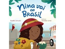 Livro Nina vai ao Brasil de Formoso e Renata (Português)