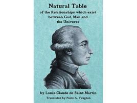 Livro Natural Table Natural Table of Correspondences Which Exist Between God Man and the Universe de LouisClaude De SaintMartin (Inglês)