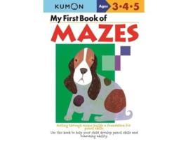 Livro Kumon My First Book of Mazes de Kumon Publishing (Inglês)