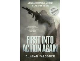 Livro First Into Action Again de Duncan Falconer (Inglês)