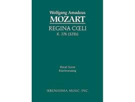 Livro Regina Coeli K 276 321b Vocal score Latin Edition de Wolfgang Amadeus Mozart (Latim)
