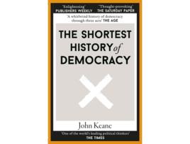 Livro The Shortest History of Democracy de John Keane (Inglês)
