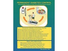 Livro Permanent Diabetes Control The Complete Guide To Living Like A Normal Person Forever de Rao Konduru Dr (Inglês)