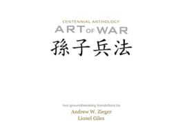Livro Art of War Centenniel Anthology Edition with Translations by Zieger and Giles de Sun Tzu (Inglês)