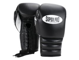 Luvas de Boxe de Renda SUPER PRO Knock Out 18 oz