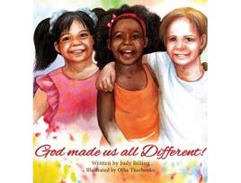 Livro God Made Us All Different de Judy Billing (Inglês)