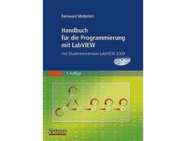 Livro Handbuch für die Programmierung mit LabVIEW mit Studentenversion LabVIEW 2009 German Edition de Bernward Mütterlein (Alemão)