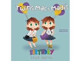 Livro Twins Mac Madis Birthday de Linda Herron (Inglês)