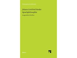 Livro Sprachphilosophie German Edition de Johann Gottfried Herder (Alemão - Capa Dura)