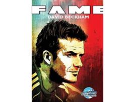 Livro FAME David Beckham de Peter Rogers (Inglês)