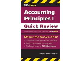 Livro CliffsNotes Accounting Principles I Quick Review de Elizabeth A Minbiole (Inglês)