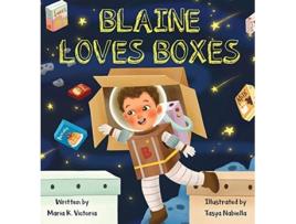 Livro Blaine Loves Boxes de Maria K Victoria (Inglês)